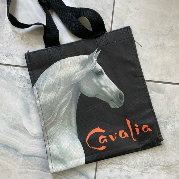Small Cavalia 10” shopping tote bag horses Odysseo - Picture 1 of 3